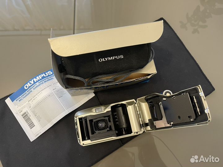 Olympus mju ii пленочный фотоаппарат