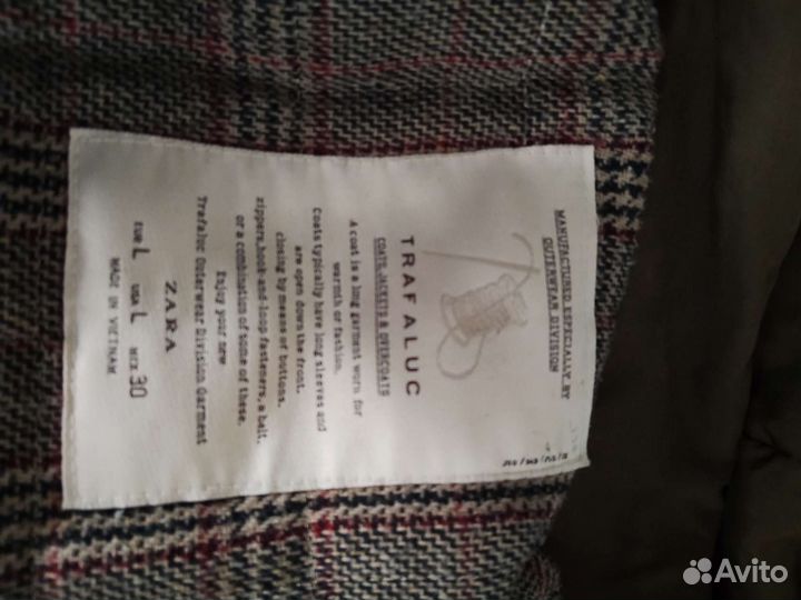 Парка zara женская