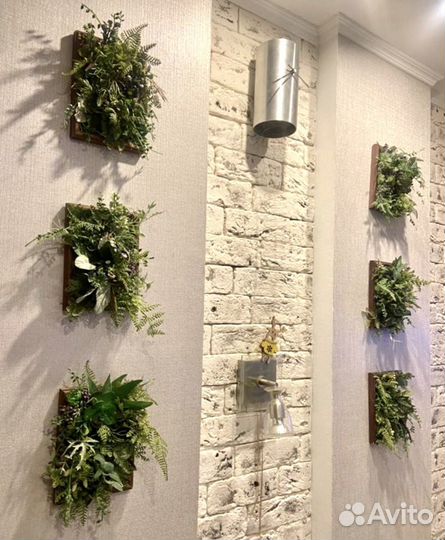 Картины из зелени