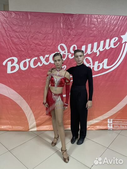 Платье для бальных танцев латина молодежь