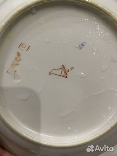 Тарелки суповые 6 штук дулево