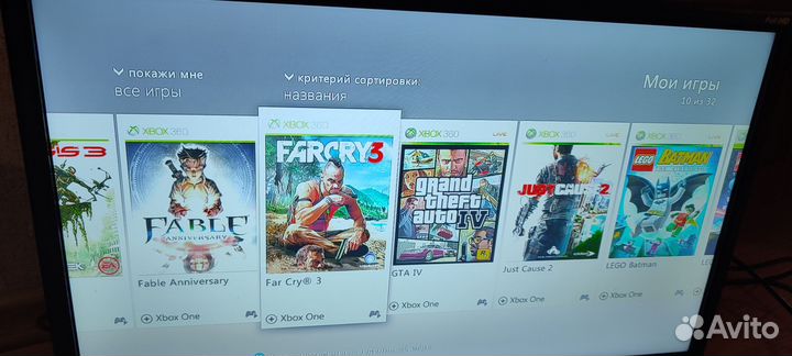 Хвох 360 250гб 32 игры