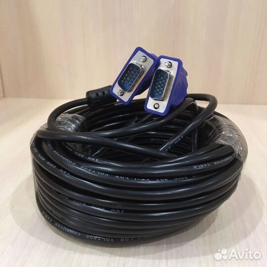 Кабель ATcom VGA вилка - VGA вилка 20 метров