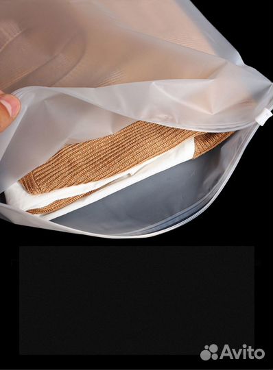 Матовые пакеты 140 мкм Zip-Lock с бегунком