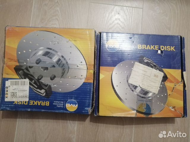 Диски тормозные задние на Hyundai Elantra 00-06г