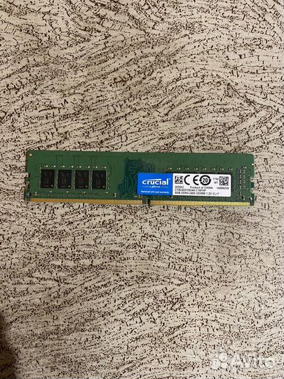 Оперативная память ddr4 16gb Crucial 2х8