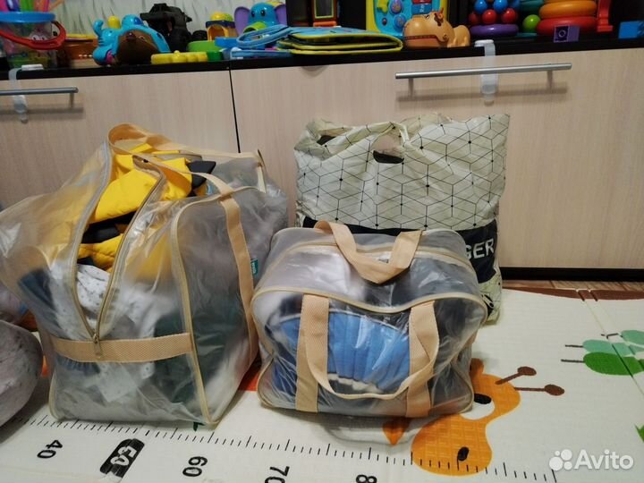 Вещи пакетом на мальчика 74 80 86