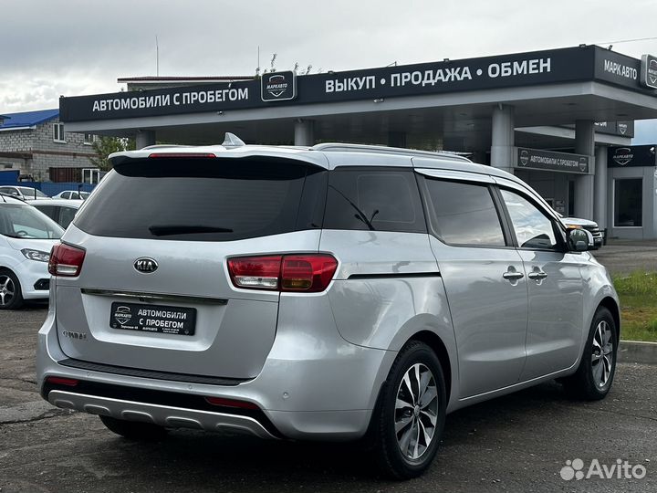 Kia Carnival 2.2 AT, 2017, 85 392 км