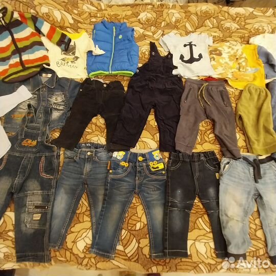 Одежда пакетом 80-86 для мальчика
