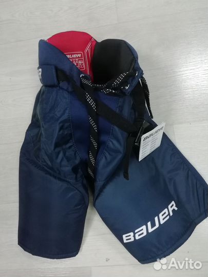 Хоккейные шорты bauer NSX Jr (S-синие)