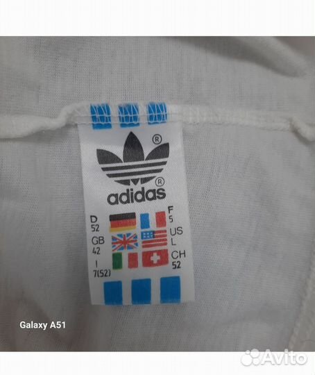 Футболка adidas из 80х