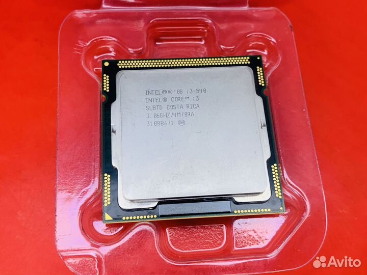 Процессор i3-540 (3.06GHz 2x4)