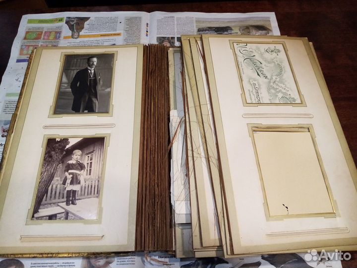 Альбом для фотографий старинный