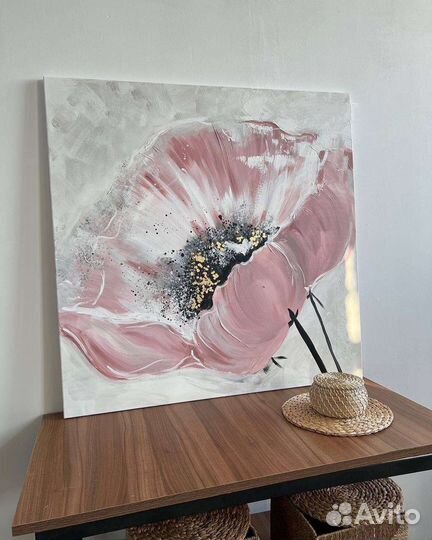 Картина объемная рельефная с текстурной пастой