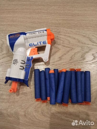 Пистолет Nerf Triao ex-3