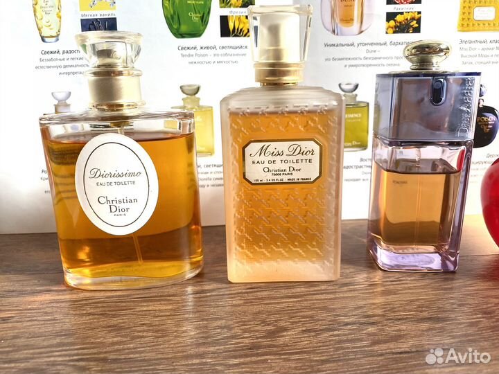 Винтажная парфюмерия Dior