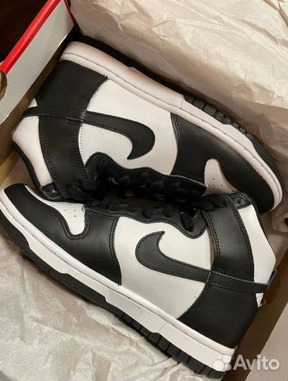 Nike Dunk High white/black