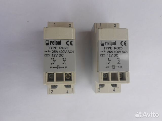 Реле RG25 Relpol