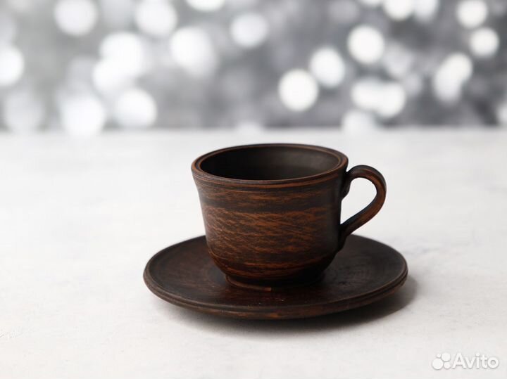Чашка с блюдцем