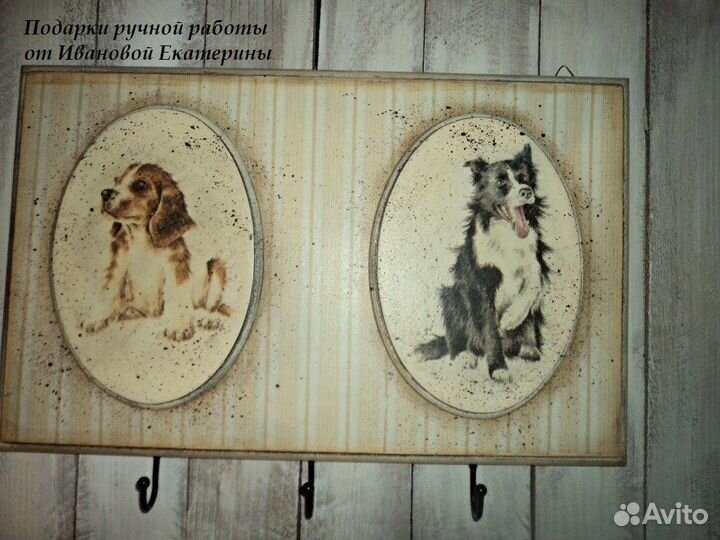 Вешалка - ключница настенная