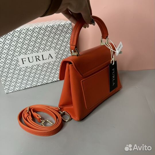 Сумка Furla оранжевая