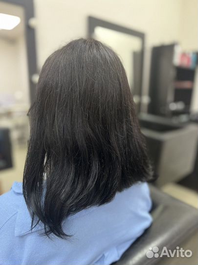 Окрашивание волос. Стрижка волос