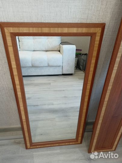 Вешалка с зеркалом в прихожую lazurit 0840 0844