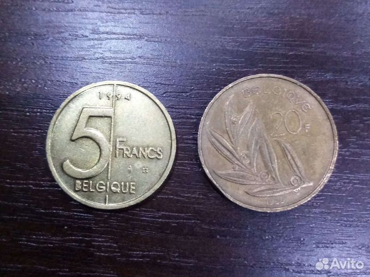 Монеты Великобритании, Бельгии, Греции, Индии, Ост