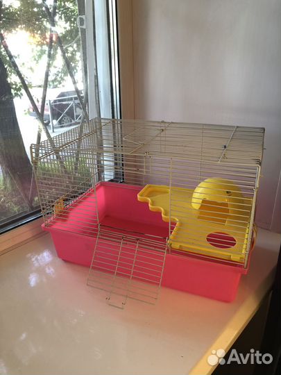 Клетка для грызунов пластиковая