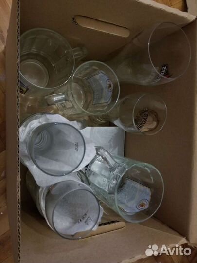 Кружки, стаканы, бокалы, рюмки