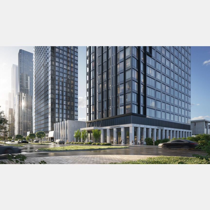 3-к. квартира, 116,5 м², 40/58 эт.