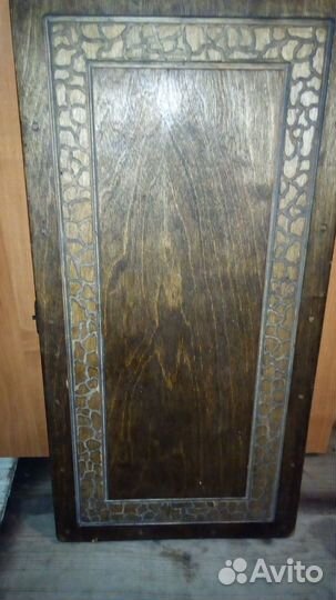 Доска для нард резные