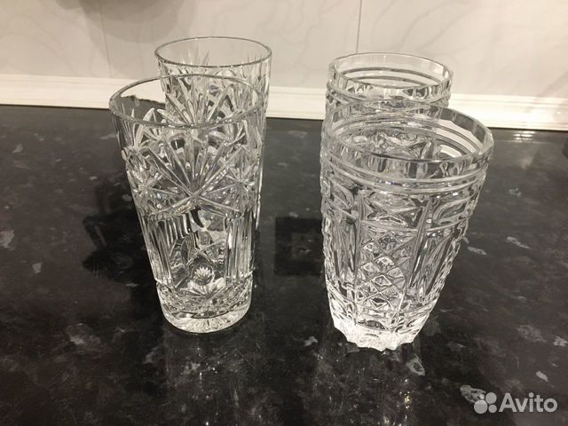 Хрустальные стаканы
