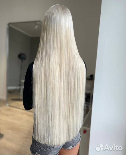 Наращивание волос модель