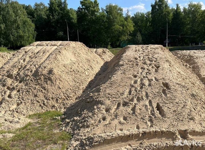 Песок карьерный пе сок речной