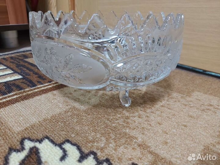 Хрустальная ваза СССР Югославия