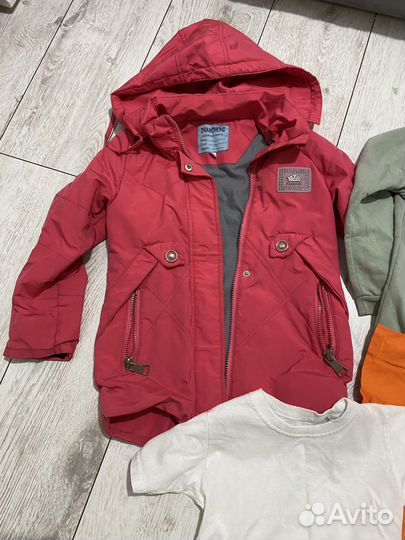 Пакет одежды на девочку 110 см