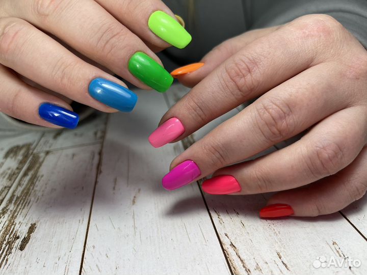 Маникюр с покрытием 