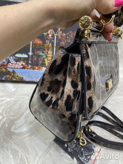 Сумка женская Dolce Gabbana Sicily лаковая