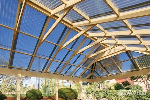 Прозрачный профнастил