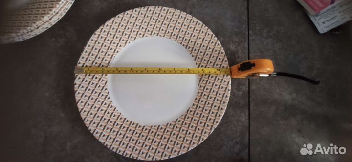 Набор обеденных тарелок, d28 см