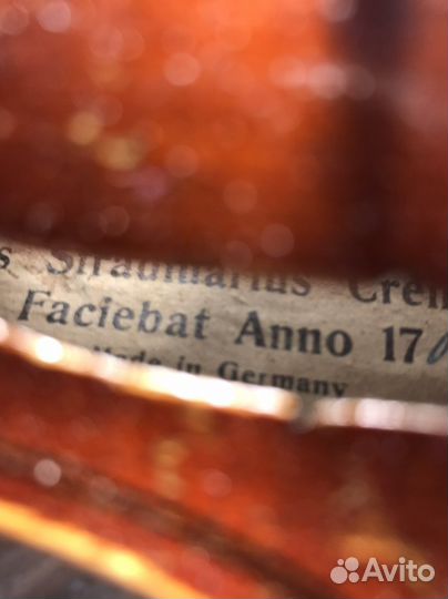 Немецкая скрипка 2/4 Stradivarius