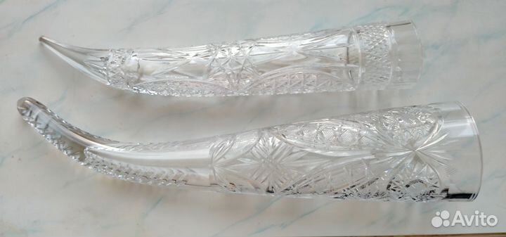 Хрустальная посуда, вазы