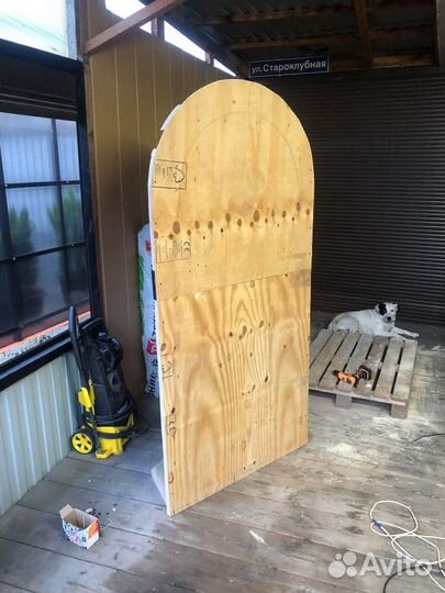 Каркас из фанеры для фотозоны Аренда