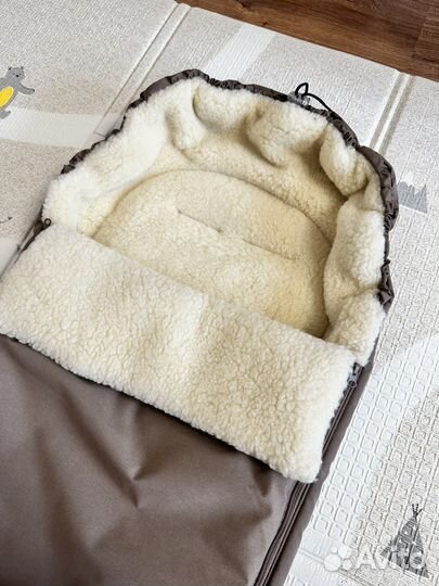 Зимний конверт в коляску