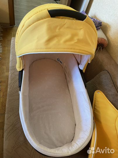 Коляска 3 в 1 Camarelo Sevilla Жёлтый