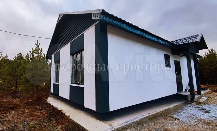 Коттедж 92 м² на участке 5,5 сот.