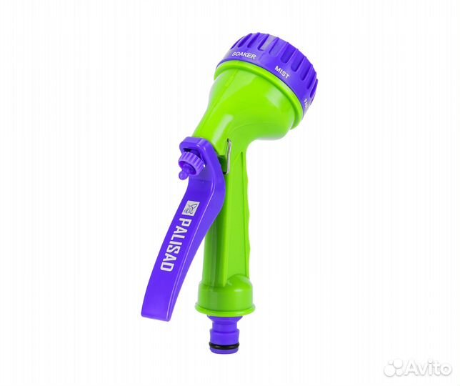 Шланг пистолет для полива 7 режимов palisad
