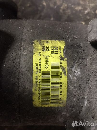 Компрессор кондиционера Ford Focus 3