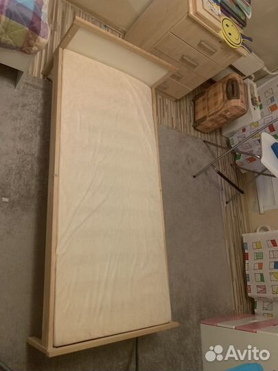 Детская кровать IKEA с матрасом бу